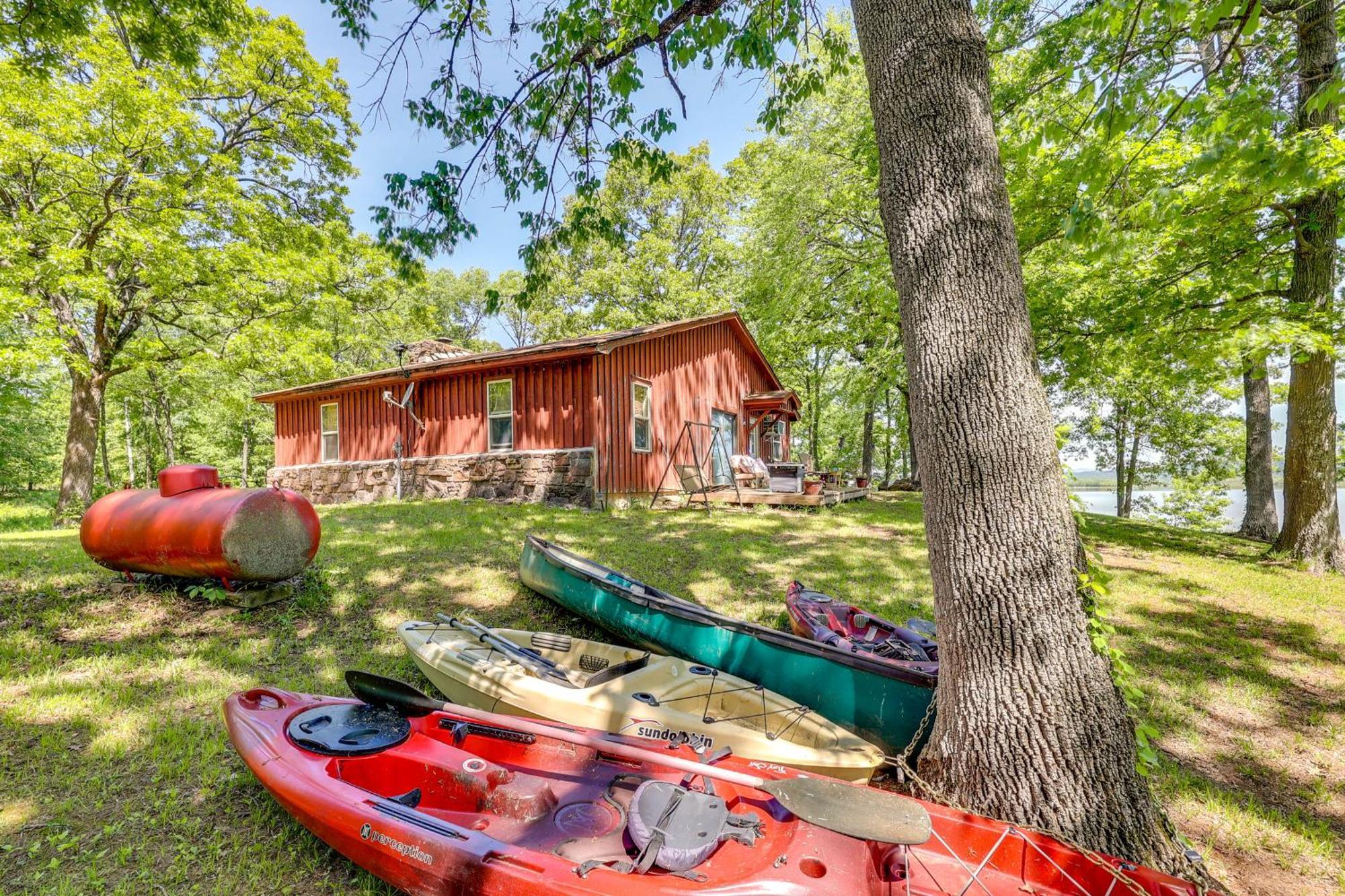 Rural Arkansas Vacation Rental With Lake Access Scranton Exterior photo