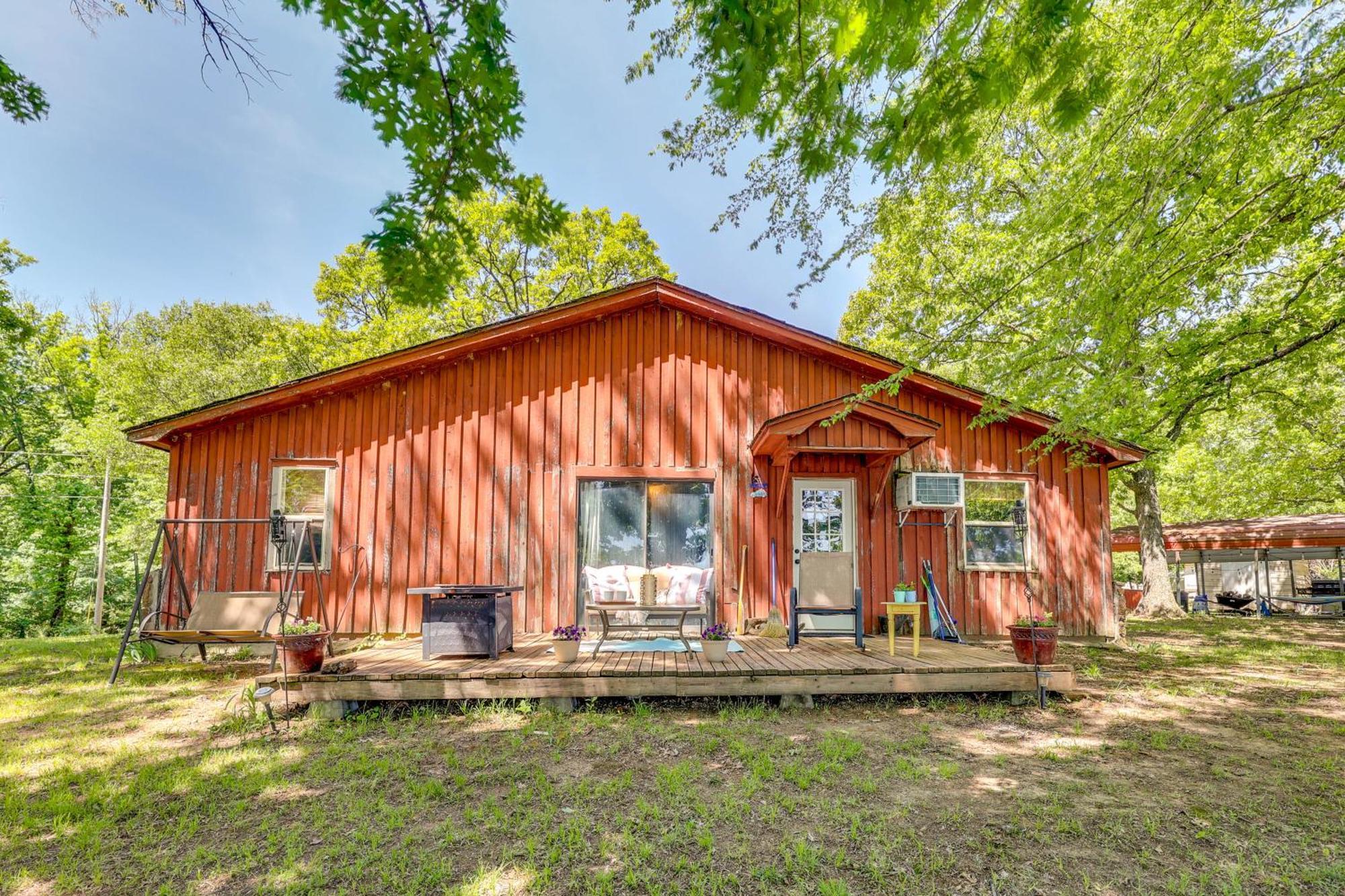 Rural Arkansas Vacation Rental With Lake Access Scranton Exterior photo