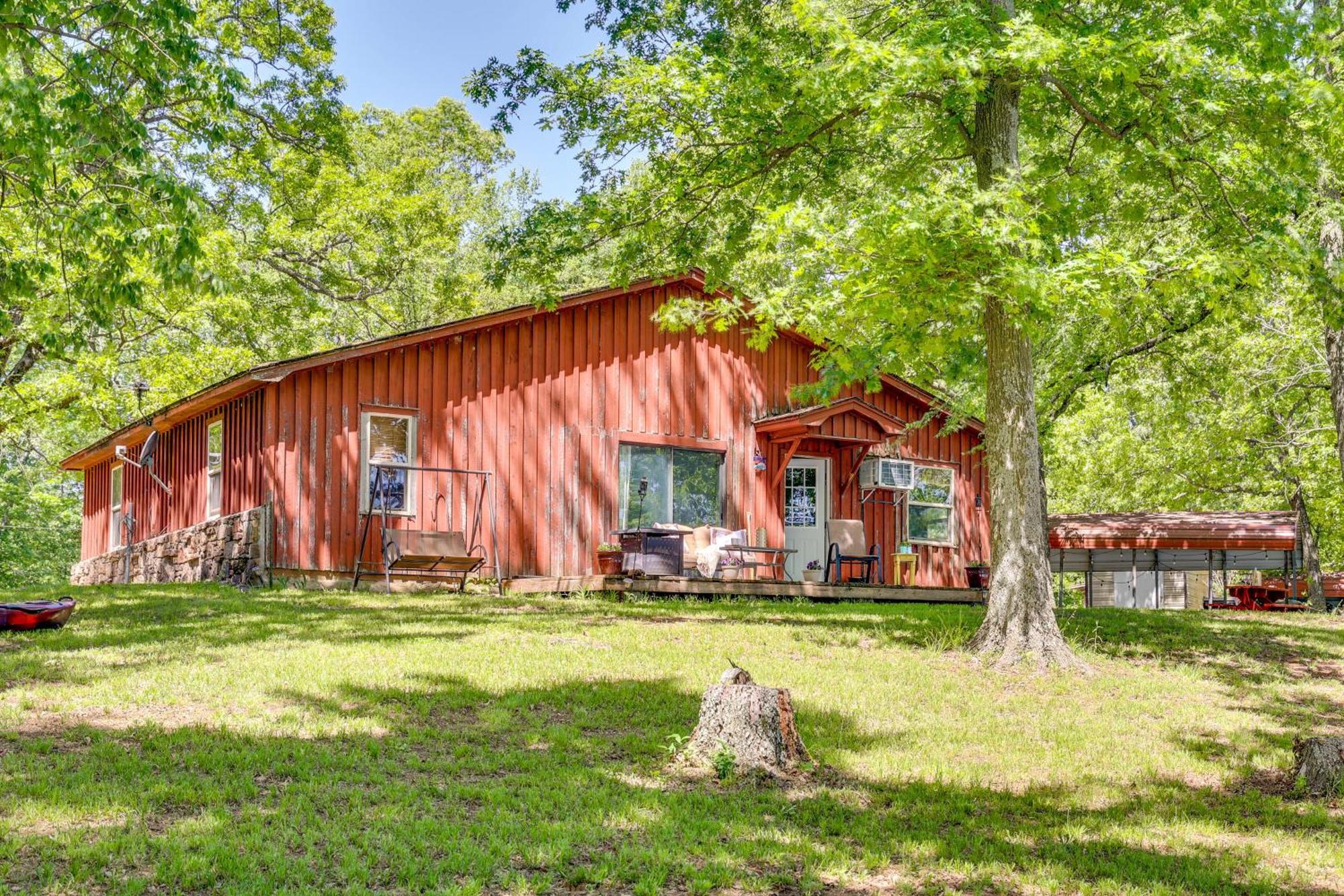 Rural Arkansas Vacation Rental With Lake Access Scranton Exterior photo
