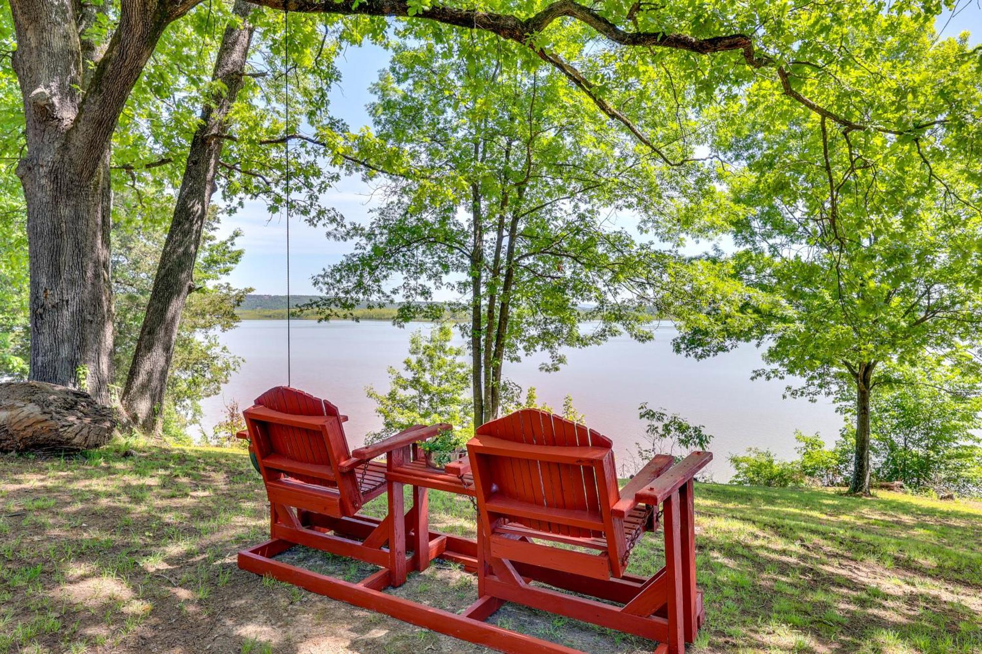 Rural Arkansas Vacation Rental With Lake Access Scranton Exterior photo